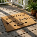 Grandma And Grandpa Doormat, Personalized Welcome Mat, Housewarming Gift, Custom Grandparents Gift, Mothers Day Present, Door Mat