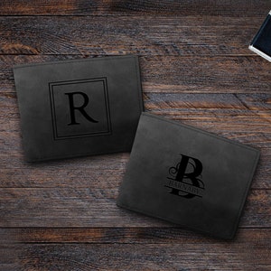 Regalo del día del padre - Regalo para papá - Billetera personalizada - Billetera grabada - Regalo para él - Regalo personalizado - Billetera para hombre - Billetera para hombre 7003