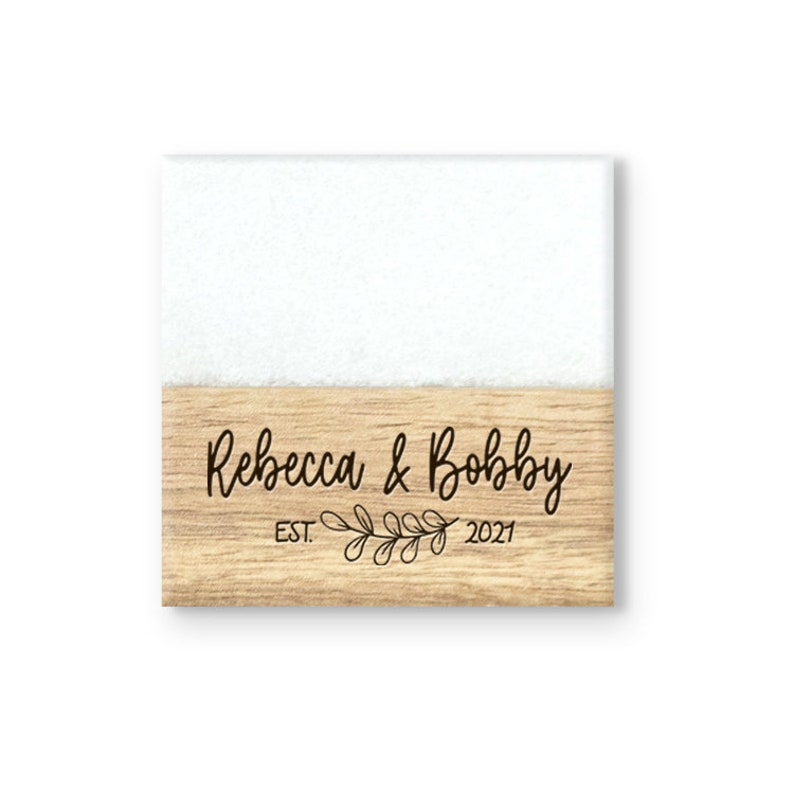 Custom Marble Wood Premium Engraved Coasters House Warming Gift Personalized Gift Wedding Gif Engagement Gift Personalized Gift image 6