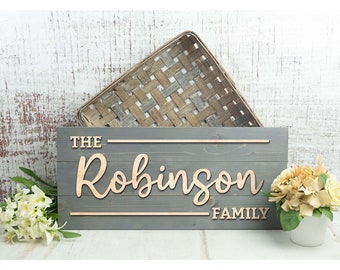 Family Last Name Sign | Wedding Gift | Personalized Sign | Family Name Sign | Anniversary Gift | Family Sign | Pallet Sign | Wedding Sign