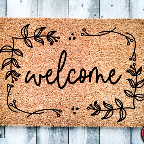 Pumpkin Pattern Door Mat Fall Doormat Mat Etsy