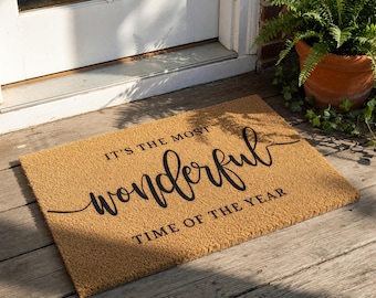 Christmas Doormat, Holiday Doormat, Welcome Mat, Front Door Mat, Winter Funny Christmas Gift, Welcome Doormats, Funny Doormats