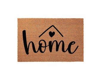 Home Doormat, Housewarming Gift, Coir Doormat, Welcome Mat, New Home Gift, Front Door Mat, Closing Funny Doormats, Entryway Rug