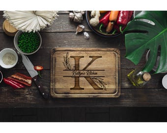 Personalized Engraved Cutting Board, Custom Wood Board, Wedding Gift, Anniversary Gift, Charcuterie Bridal Shower Present
