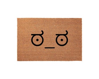 Funny Doormat, Look Of Disapproval Welcome Mat, Housewarming Gift, New Home Gift, Front Door Mat, Funny Coir Door Mats, Doormats