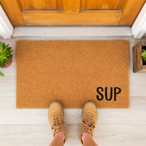 SUP Doormat - Housewarming Gift - Entryway Welcome Mat