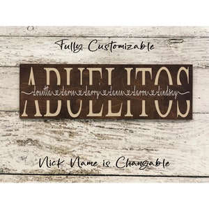 regalo del dia del padre para abuelitos - abuelitos Sign - Gift for abuelitos - Sign for abuelitos Gift Idea Fathers Day abuelitos 7256