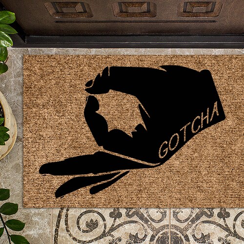 Gotcha Game Funny Doormat Mat Funny Door Mat Etsy