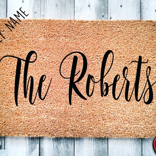 Custom Doormat Housewarming Gift Wedding Gift Ideas Etsy
