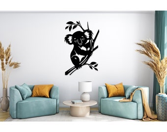 Koala Wood Cutout: Kids and Nursery Wall Art (Animal Decor) 7139