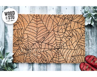 Doormat Spiderweb Halloween Door Mat Funny Doormat Welcome Mat Halloween Decor Funny Door Mat Home Doormat Halloween Mat Cute Spider 2027**