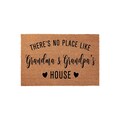 No Place Like Grandma Grandpa House Doormat - Gift - Welcome Mat