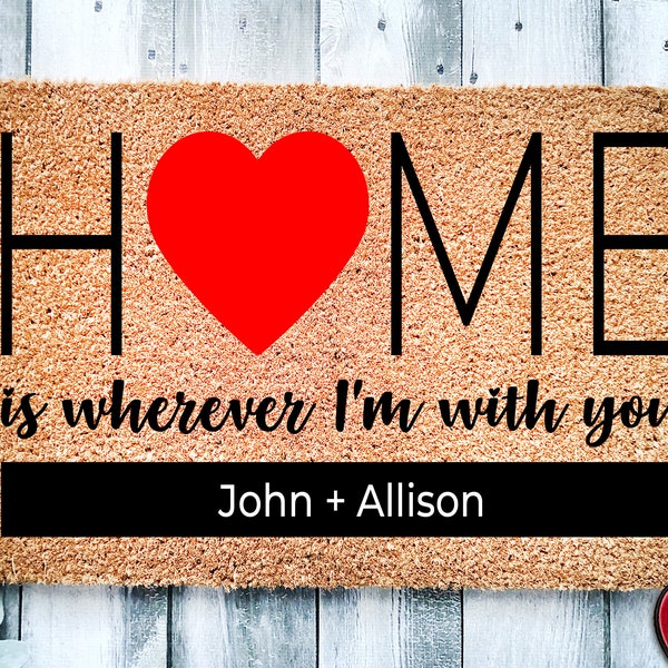 Home is Wherever I'm With You Etsy