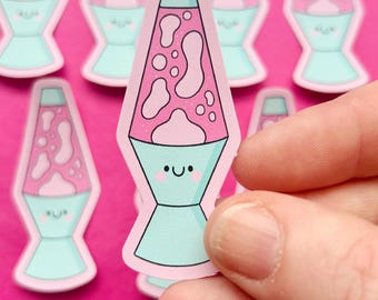 Lava Lamp - Waterproof Vinyl Sticker - Stationery - Journalling  - Scrapbook - Trinkets - Waterproof - 90s - Y2K - Nostalgia - Toys