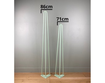 1 Metal Hairpin Stand Pastel green 71cm / 86cm