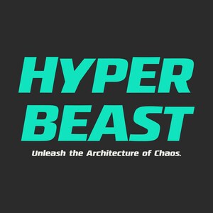 Hyper Beast Futuristic Display Font | The New Alpha of Digital Type