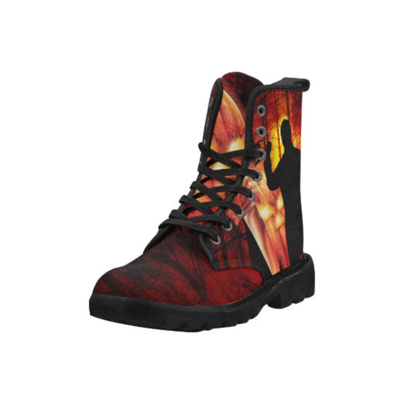Halloween Michael Myers Military boots. Etsy