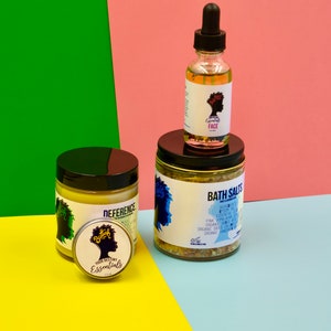 Skincare-startpakket, beginner, handgemaakte bodyboter, biologische gezichtsolie, lavendelroosbadzout en minilippenbalsem, essentials