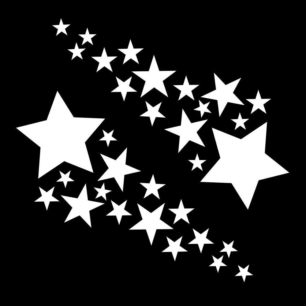 Instant Download Stars Emo Goth Metal Rock Svg Die Cut File Etsy