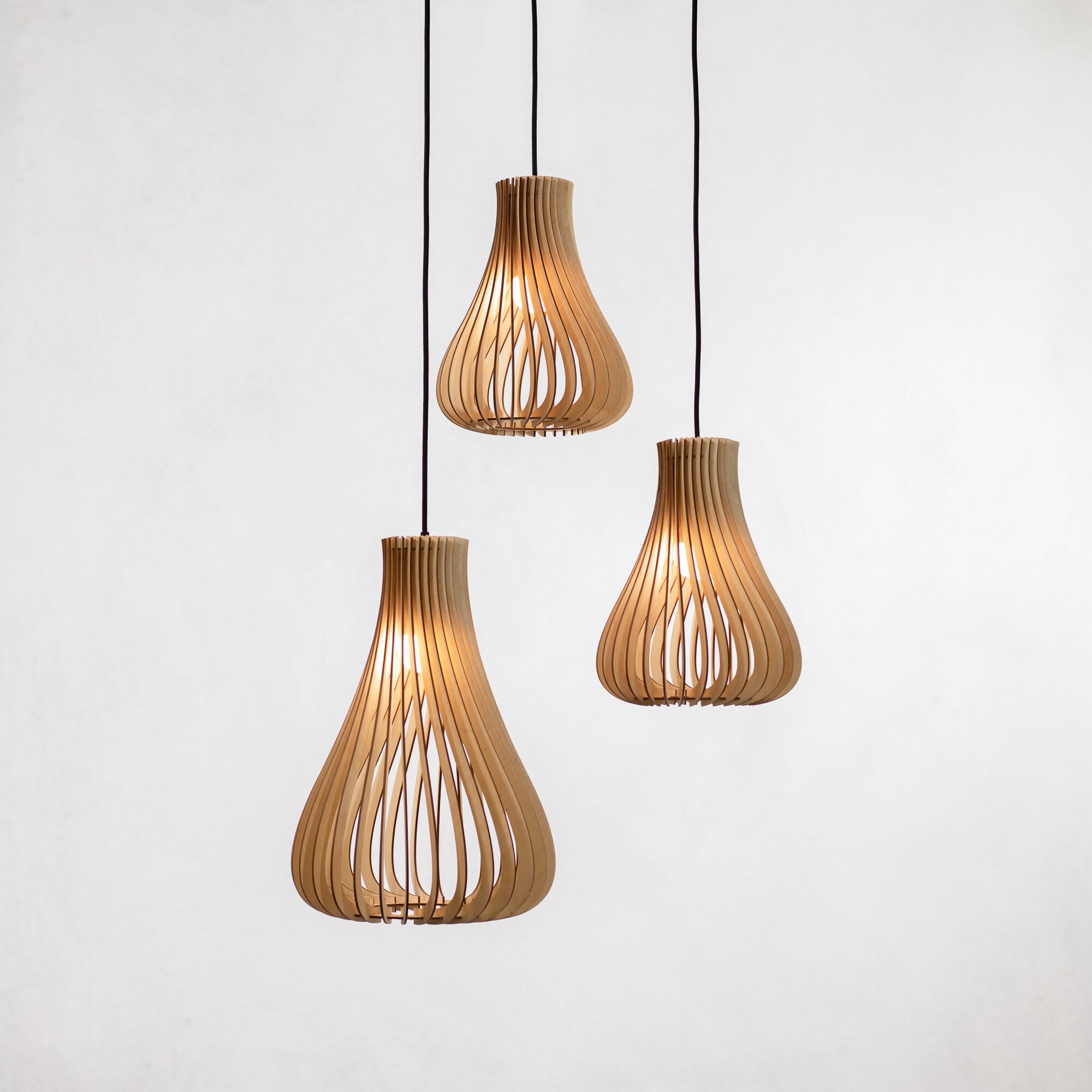 Meringue Cluster : Modern pendant light for kitchen island, living room, dining room, and bedroom