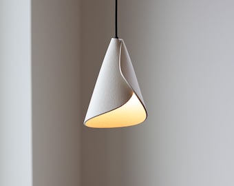 Lampada a sospensione Dune / Lampada da isola per cucina Japandi / Lampada a sospensione moderna / Lampada da soffitto