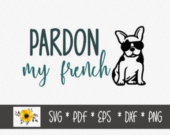 Download French bulldog svg | Etsy