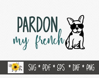 Download French bulldog svg | Etsy