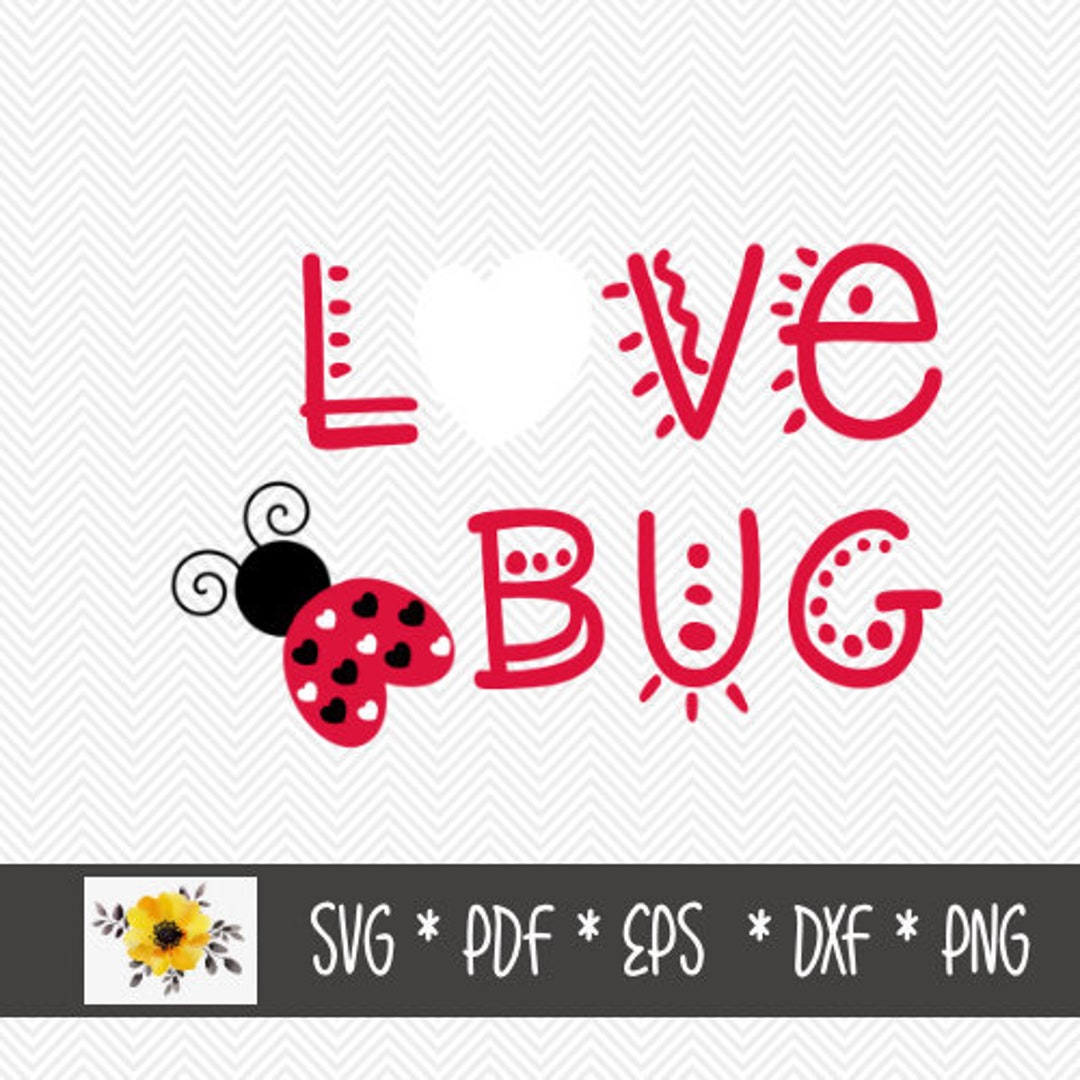Lovebug SVG | Silhouette Cut File | Cricut Cut File | .svg | .dxf ...