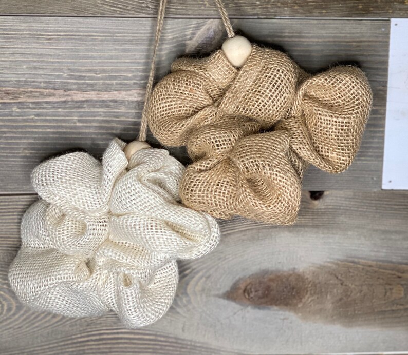 Plastic Free Bath Pouf / eco friendly / zero waste / Etsy