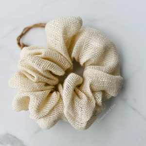 Plastic Free Bath Pouf - Natural Fiber - Eco-Friendly Exfoliation - Zero Waste Home - Handmade Eco Bath Pouf - Sustainable Products
