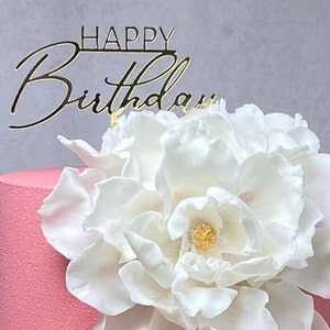 Happy Birthday I Tortenstecker