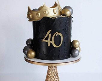 Number topper for the cake I With and without a handle