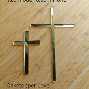 Firmung Caketopper mit Kreuz Bild 2