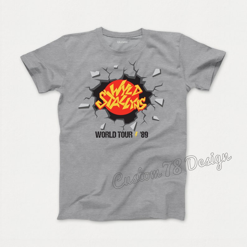 Bill Ted S Movie Wyld Stallyns Most Excellent World Tour Adult T Shirt