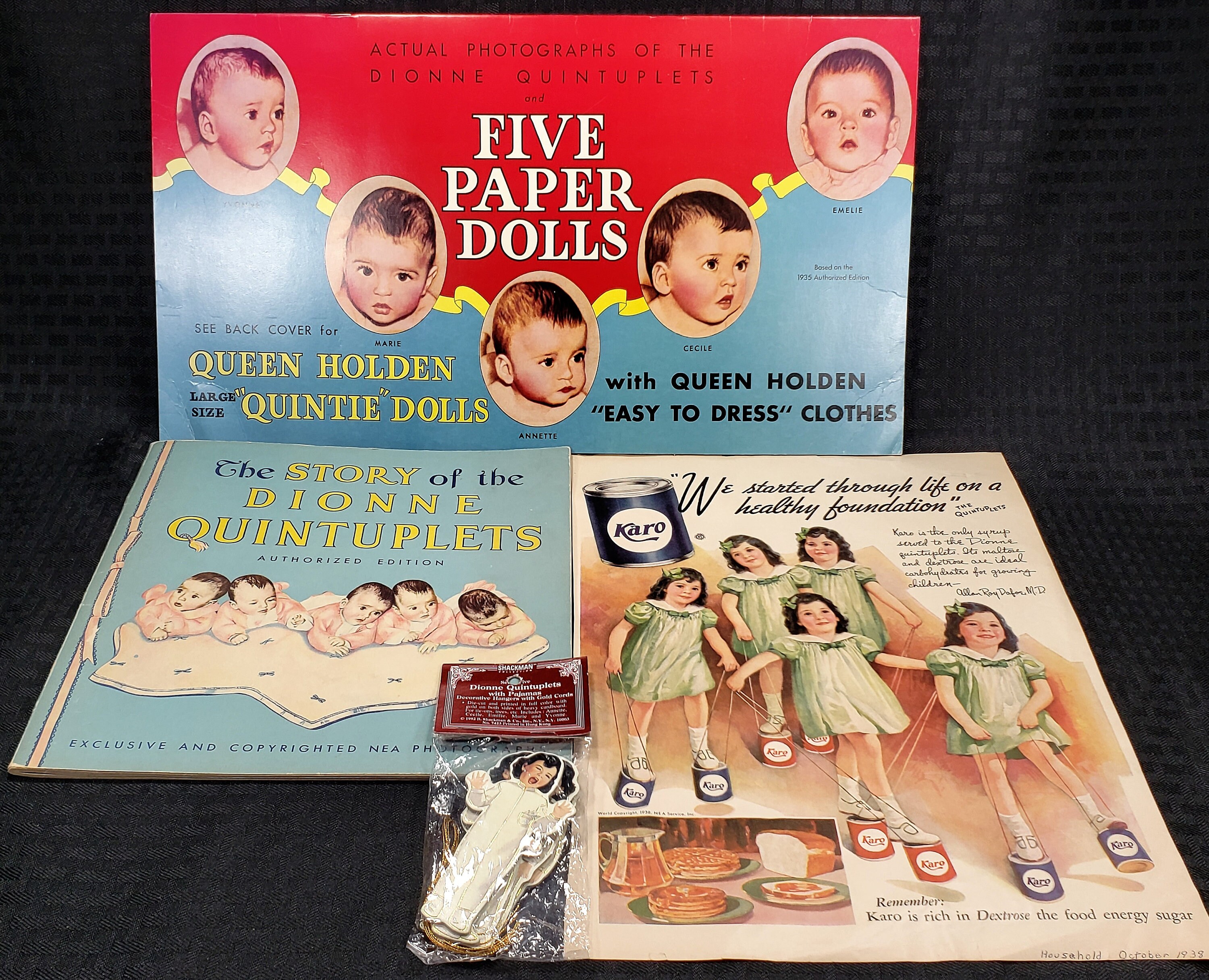 dionne quintuplets paper dolls