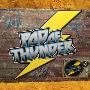 Pod of Thunder Logo Enamel Pin