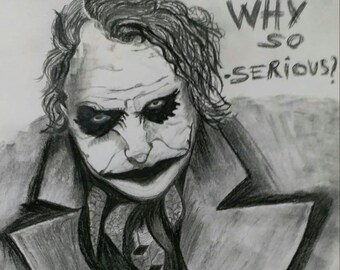 Dark Knight Sketch Etsy