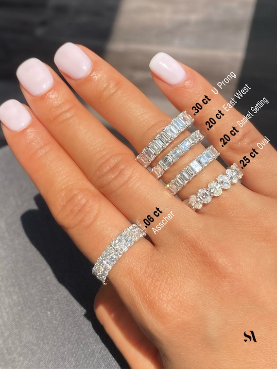 6 ct cheap eternity band