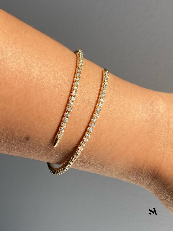 Flexible bangle bracelet deals
