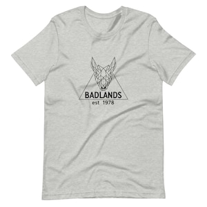 Badlands minimalist unisex shirt