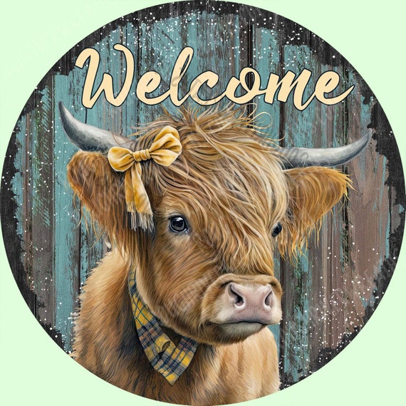 Highland Cow Wrapping Paper Highland Cow Giftware 