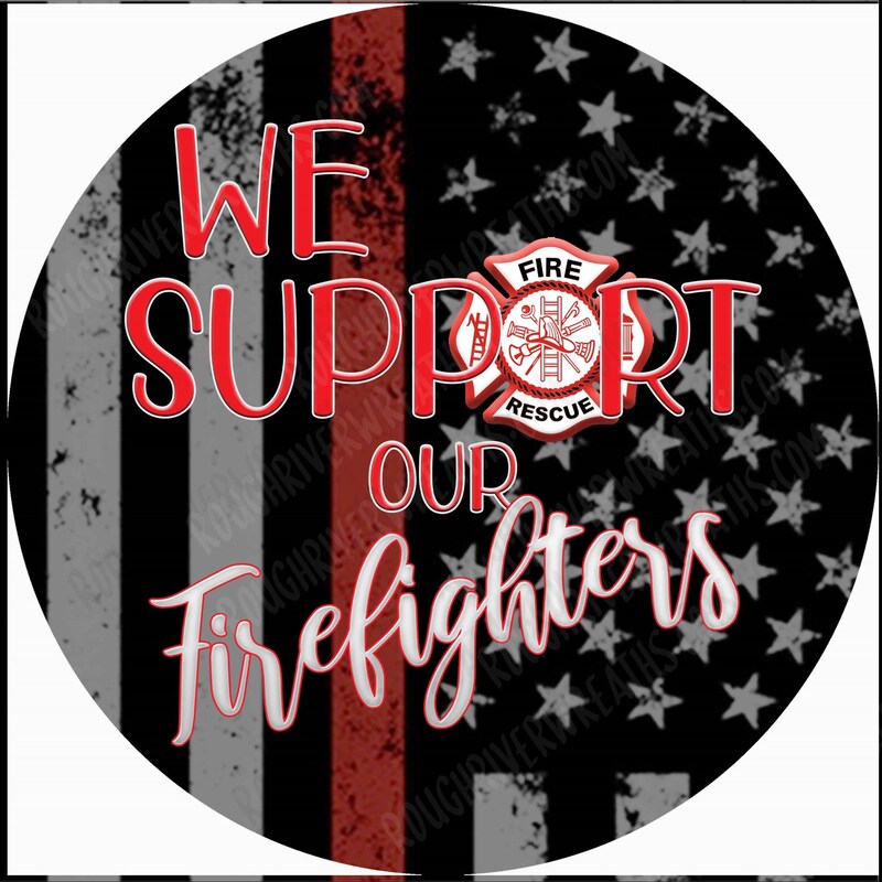 Firefighter Sign - Etsy