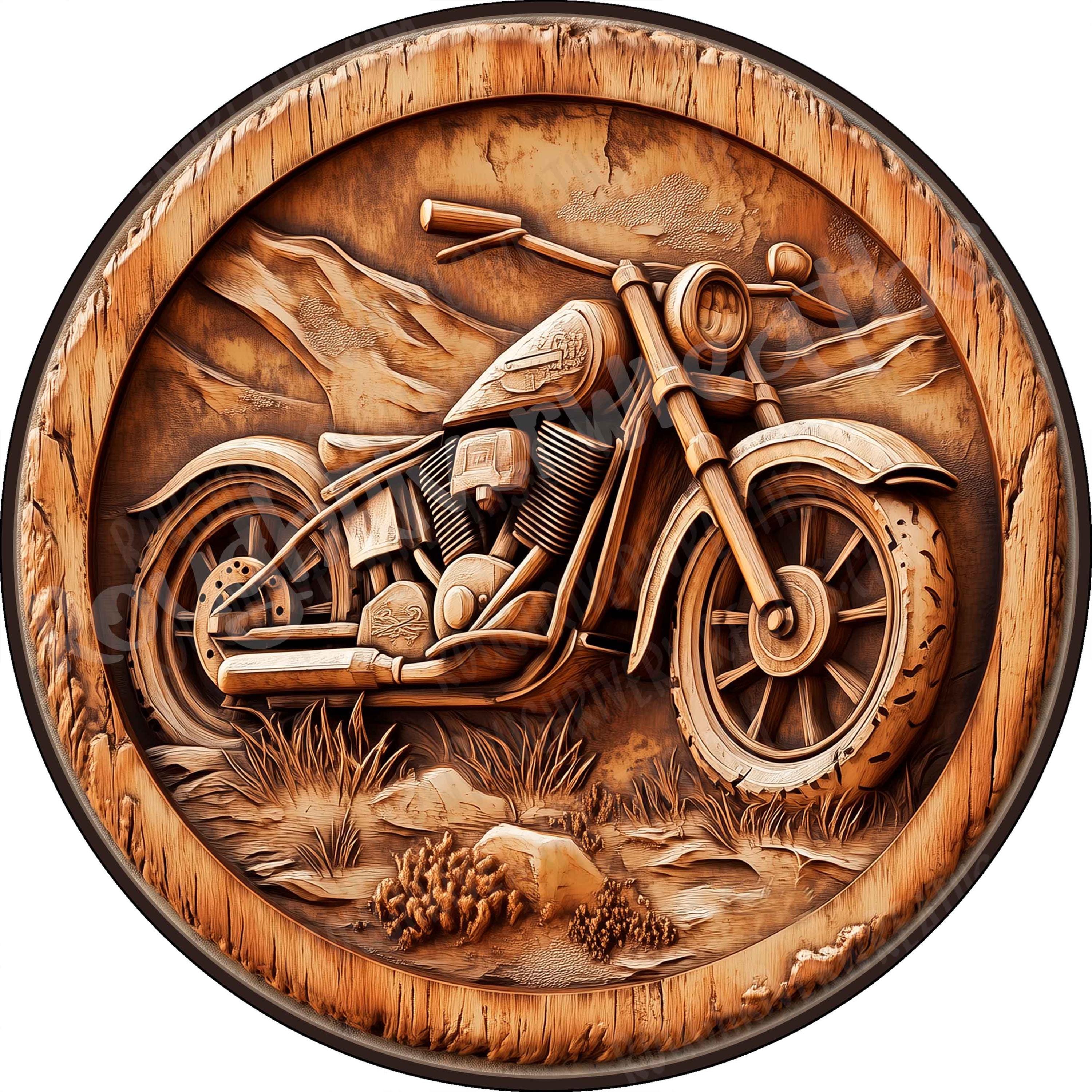 Harley Davidson Wood Sign - Etsy