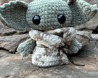 gehäkelte Baby Yoda Stofftier
