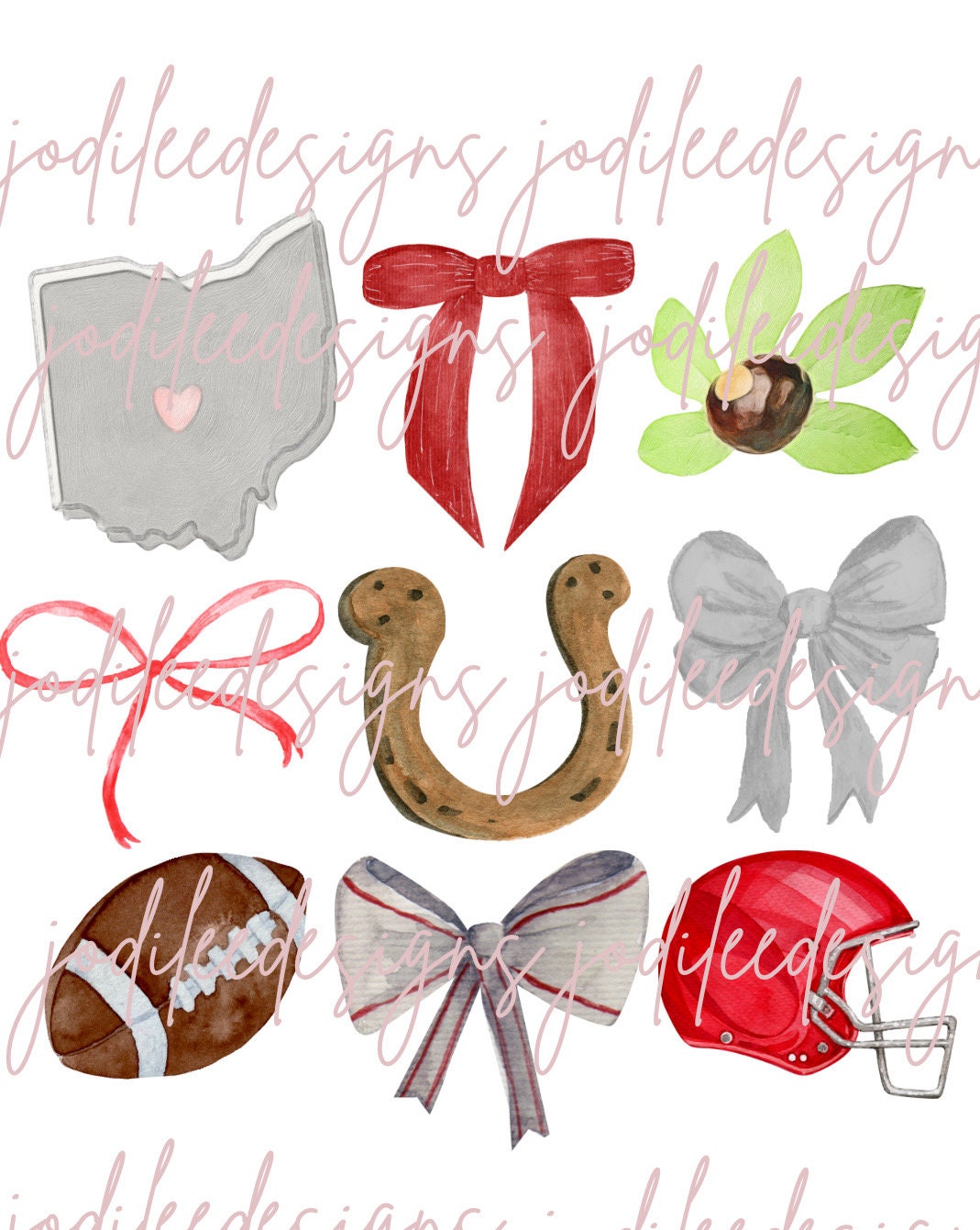 Ohio | Bows | Football | PNG