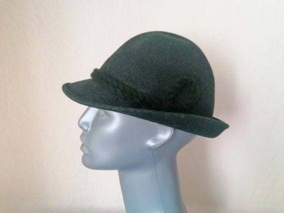 Vintage Trachten Women's Hat Retro 