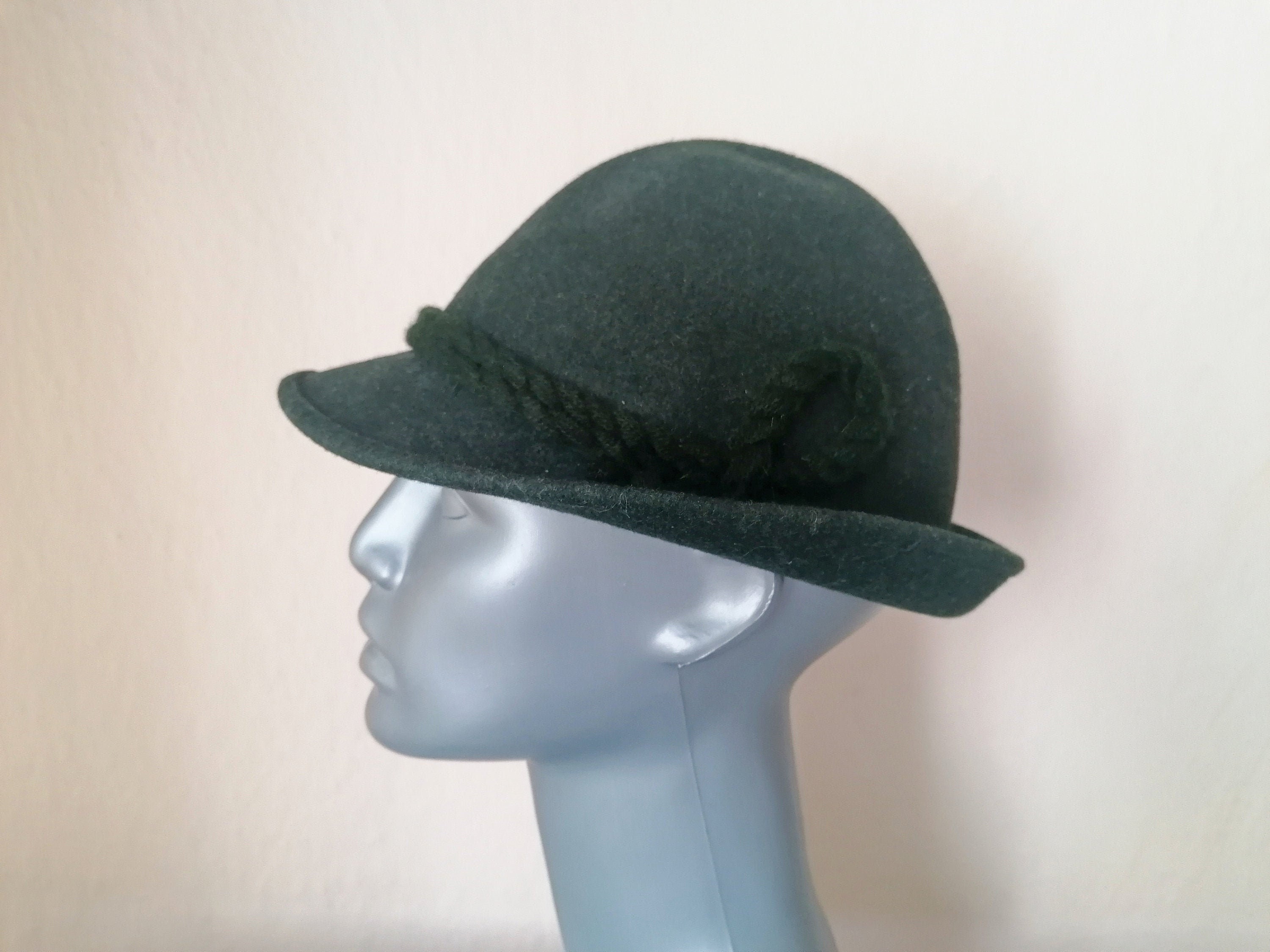 Vintage Trachten Women's Hat Retro 