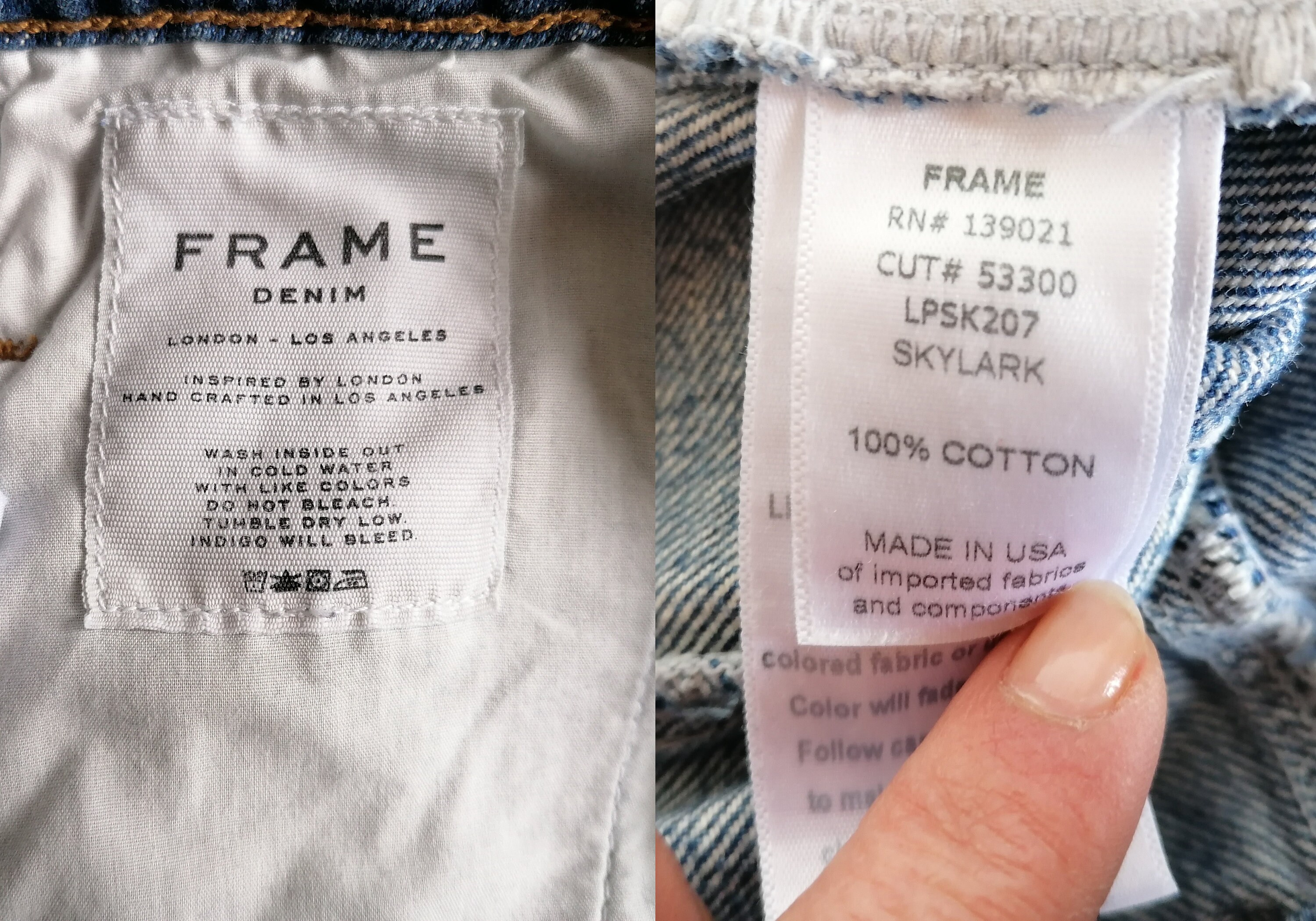 FRAME Denim London Los Angeles Skirt 