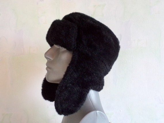 fur winter hat mens