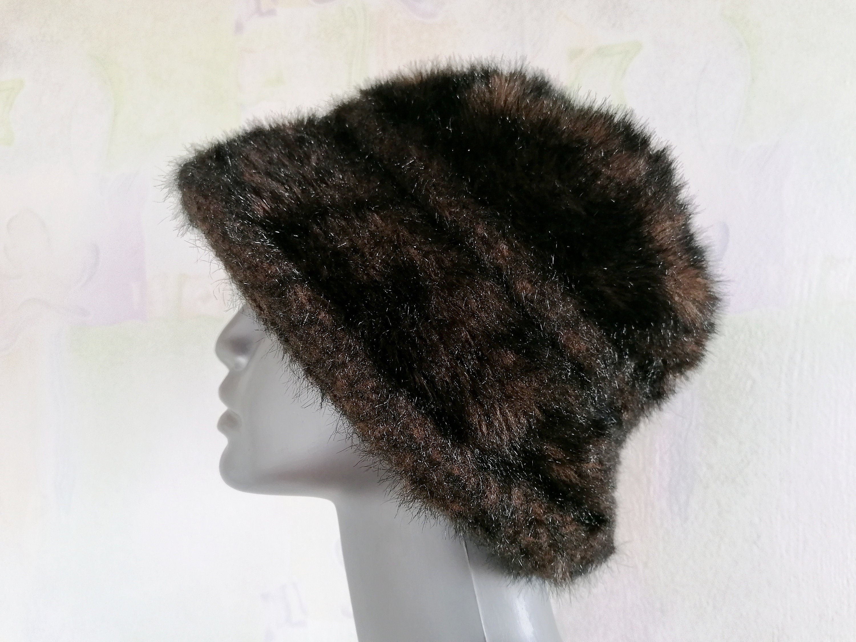 winter cap with fur